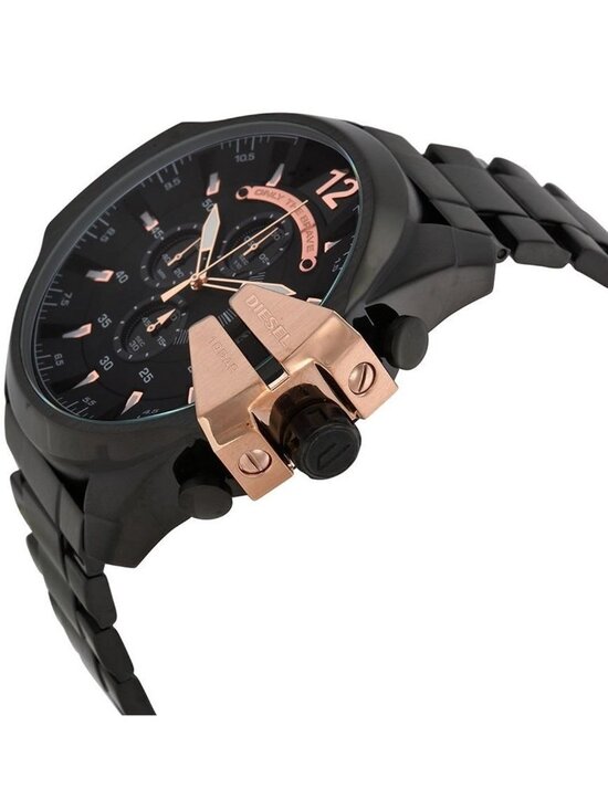 NWT Diesel Chief Chronograph Black Dial Stainless Steel Men\'s Watch main image 4